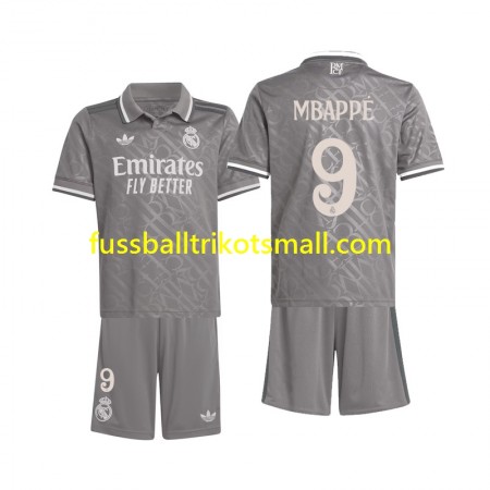 Fußballtrikots Real Madrid Kylian Mbappé 9 Kinder 2024-2025 Kurzarm 3rd trikot kaufen